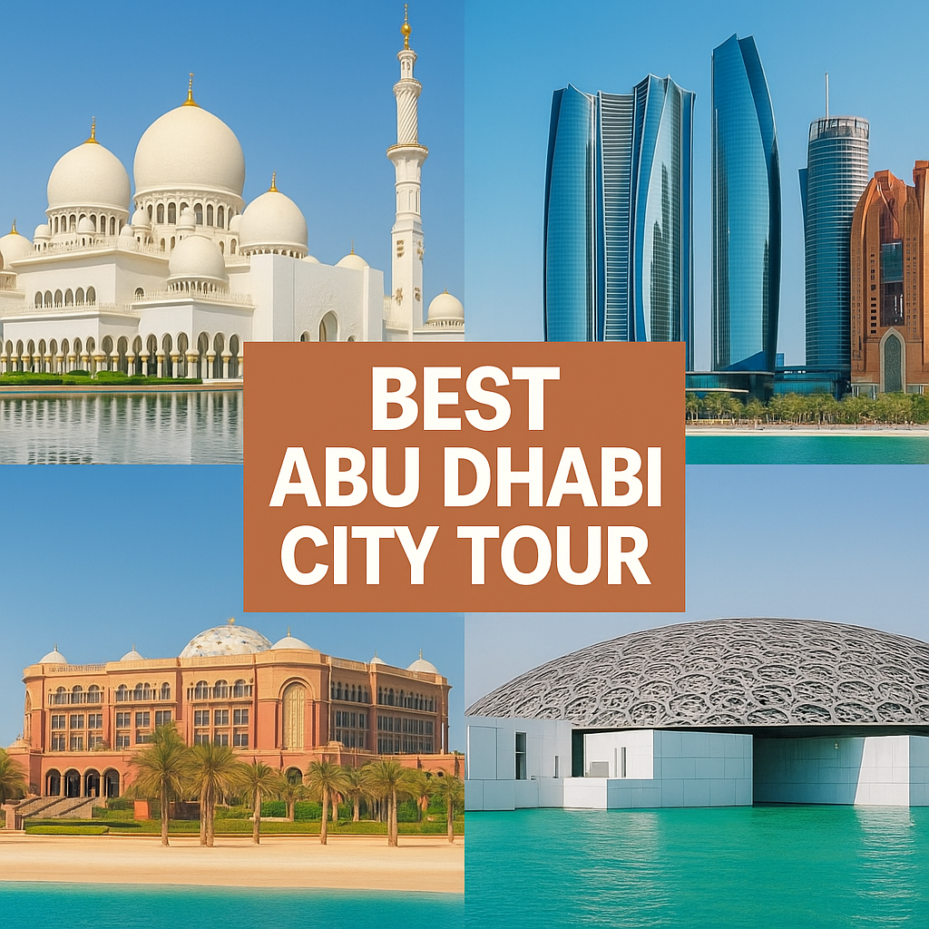 Best Abu Dhabi City Tour from Dubai | Sheikh Zayed Grand Mosque, Corniche & Yas Island