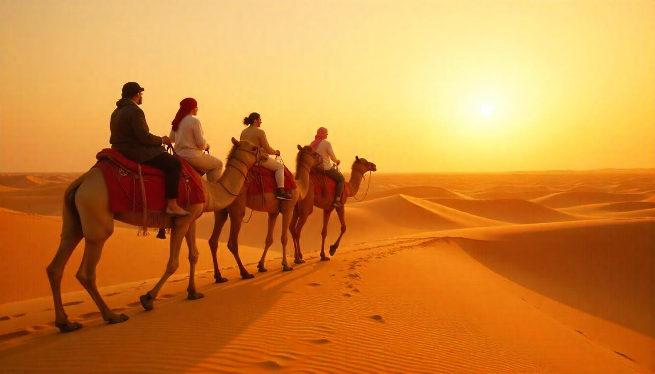 Bab Al Shams Camel Ride